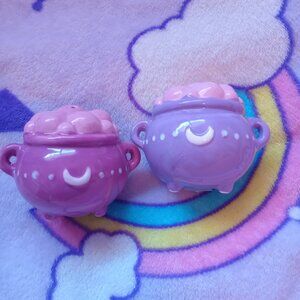 Witch Cauldron Salt & Pepper Shakers